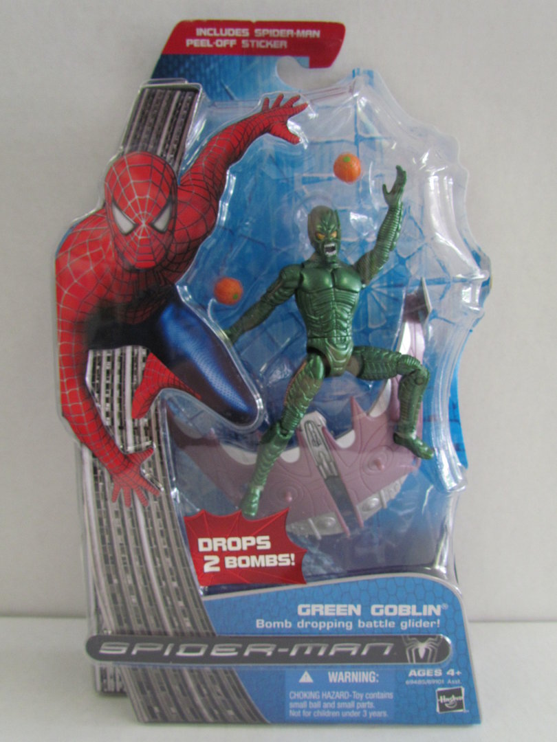 spiderman green goblin figure