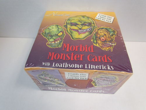 NostalgiCards Morbid Monsters Trading Cards Box