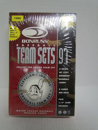 1997 Donruss Team Sets Cleveland Indians Retail Box
