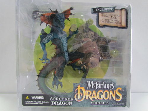 McFarlane's Dragons Clan Series 5 The Fall of the Dragon Kingdom SORCERERS DRAGON