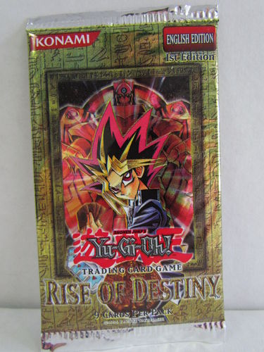YuGiOh Rise of Destiny 1st Edition Booster Pack