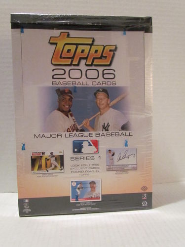 2006 Topps Series 1 Baseball Rack Pack Box
