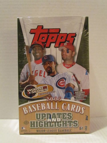 2005 Topps Updates and Highlights Baseball Hobby Box