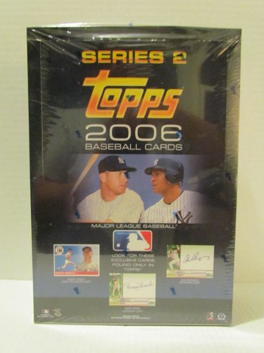 2006 Topps Series 2 Baseball Rack Pack Box