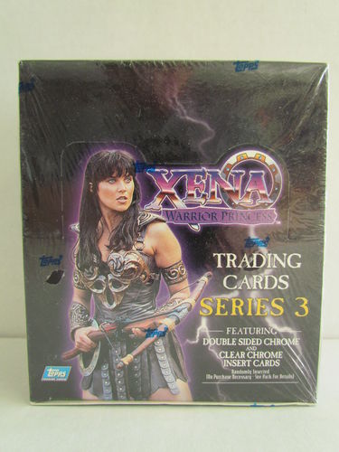 Topps Xena Warrior Princess Series 3 Trading Cards Box