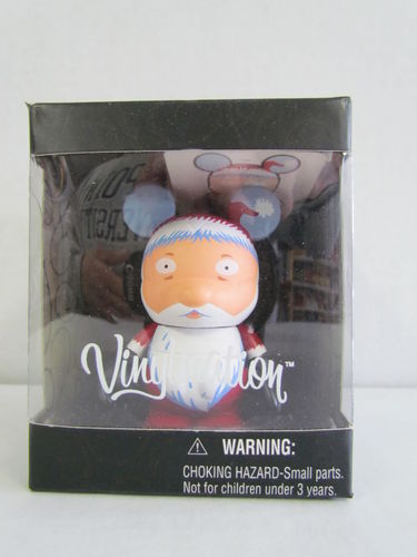 Disney Vinylmation Tim Burton's The Nightmare Before Christmas SANTA Figure (box opened)