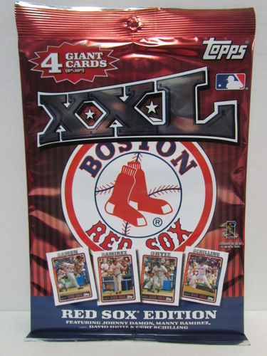 2005 Topps XXL Boston Red Sox (8 X 10) Set