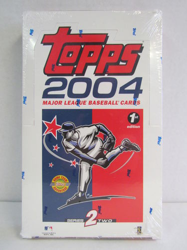2004 Topps Series 2 First Edition Baseball Hobby Box