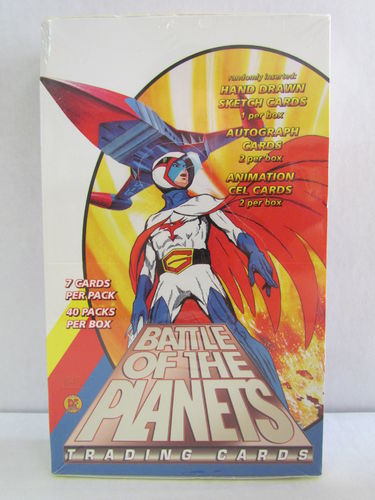 Dynamic Forces BATTLE OF THE PLANETS Trading Cards Box