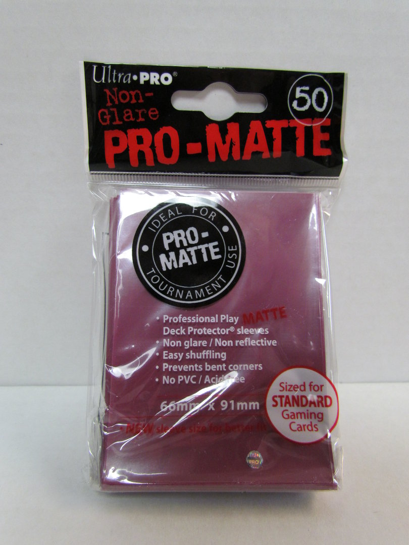 50 Ultra Pro Pro-matte Deck Protector Card Sleeves Standard 84505 Blackberry L2 for sale online