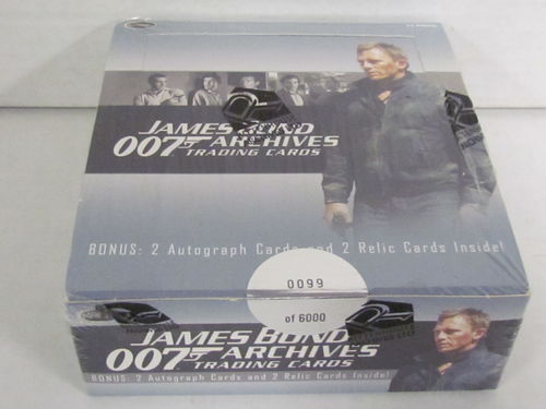 Rittenhouse James Bond 007 Archives Trading Cards Hobby Box