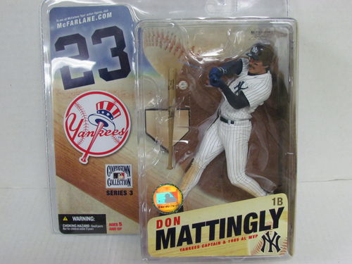 DON MATTINGLY McFarlane MLB Cooperstown Collection Series 3 Figure