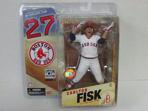 CARLTON FISK McFarlane MLB Cooperstown Collection Series 3 Figure