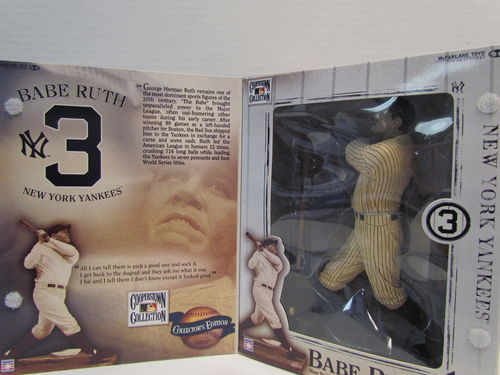 BABE RUTH McFarlane MLB Cooperstown Collection Collector's Edition Figure