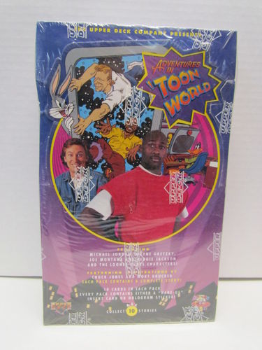 1993 Upper Deck Adventures in 'Toon World Trading Cards Box