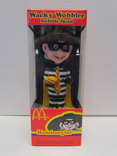 Funko McDonalds Bobblehead HAMBURGLAR