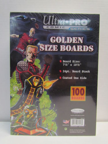 Ultra Pro Comic Boards - Golden #80253