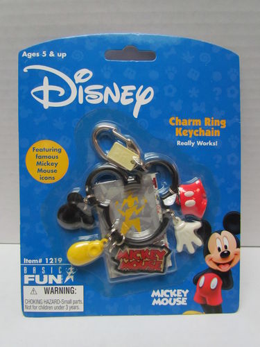 Disney Charm Ring Keychain MICKEY MOUSE