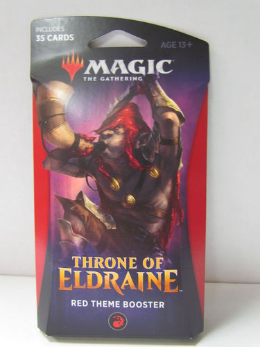 Magic the Gathering Throne of Eldraine Theme Booster RED