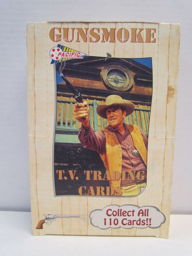 Pacific Gunsmoke T.V. Trading Cards Box