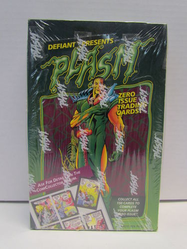 River Group Defiant PLASM ZERO ISSUE Trading Cards Box