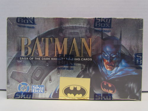 Skybox DC Batman Saga of the Dark Knight Trading Cards Box