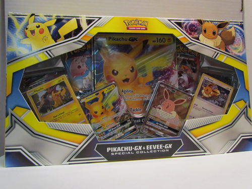 Pokemon PIKACHU GX & EEVEE GX Special Collection Box