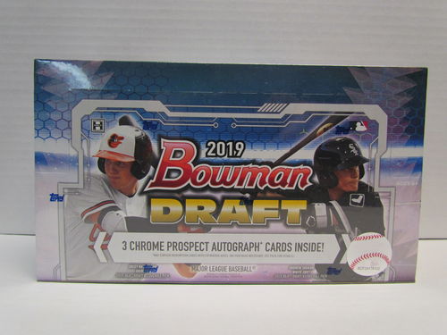 2019 Bowman Draft Baseball Jumbo Box