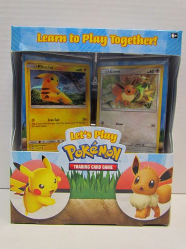 Pokemon Let's Play Eevee! & Pickachu! Theme Deck Collection