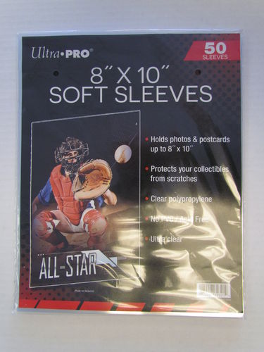Ultra Pro Soft Sleeves - 8x10 #82321