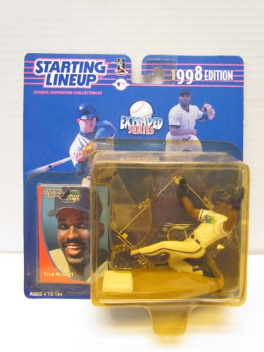 FRED MCGRIFF 1998 Starting Lineup Baseball Figure (package yellowed)