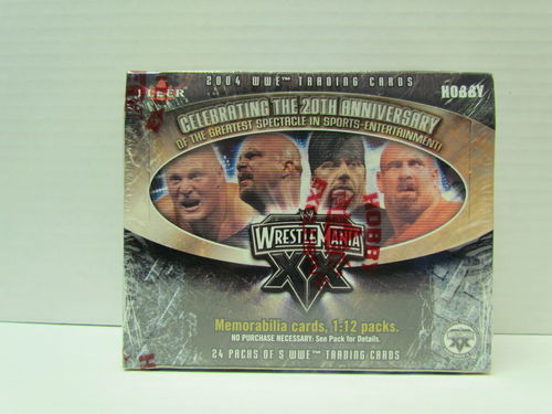 2004 Fleer Wrestlemania XX Wrestling Trading Cards Hobby Box