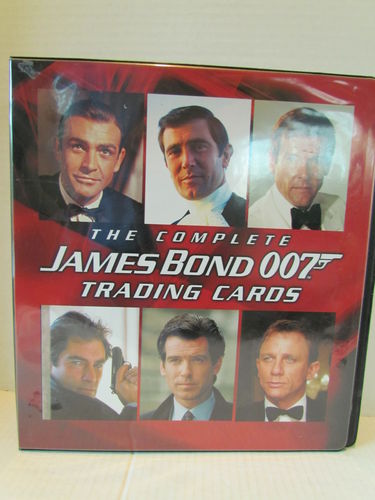 Rittenhouse The COMPLETE JAMES BOND 007 Trading Cards Binder