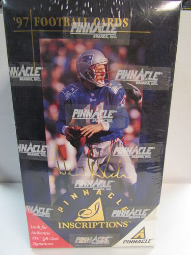 1997 Pinnacle Inscriptions Football Box
