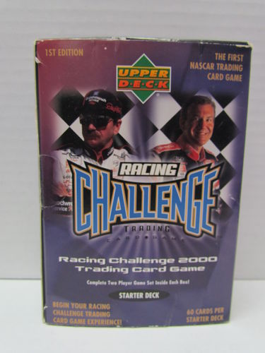 2000 Upper Deck Racing Challenge 1st Edition Starter Deck Earnhardt Sr-Jarrett