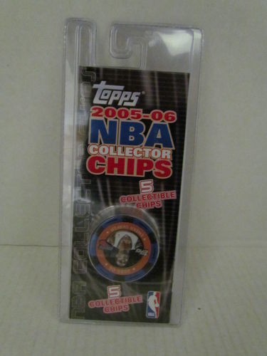 2005/06 Topps NBA Collector Chips Pack (Emeka Okafor - Blue)