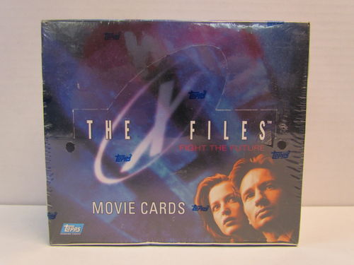 Topps The X-Files: Fight the Future Movie Cards Box