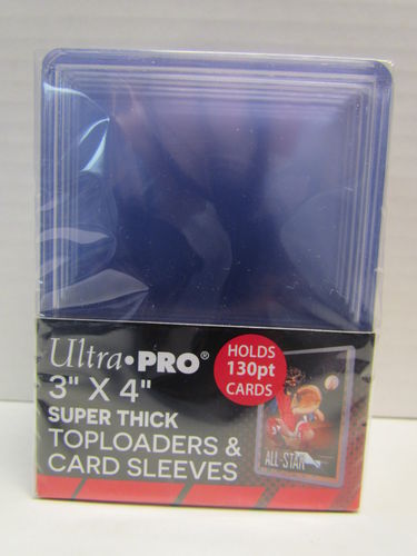 Ultra Pro Top Loader - 3x4 130 Point with Sleeves #15281