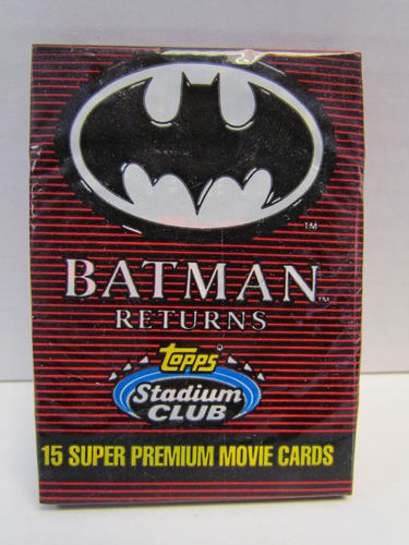 Topps Stadium Club Batman Returns Movie Cards Pack