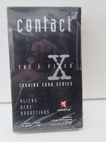 Intrepid The X-Files Contact Trading Card Box