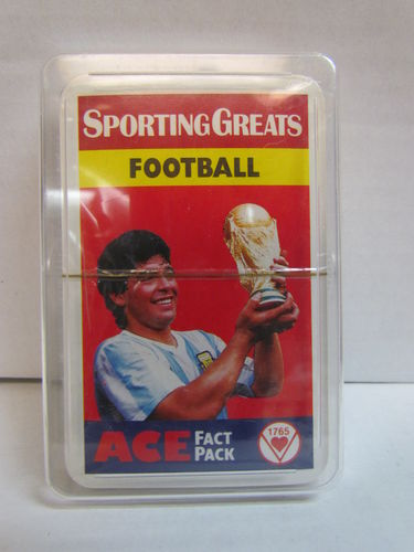 1988 Ace Fact Pack Sporting Greats Football (Soccer) Complete Factory Set