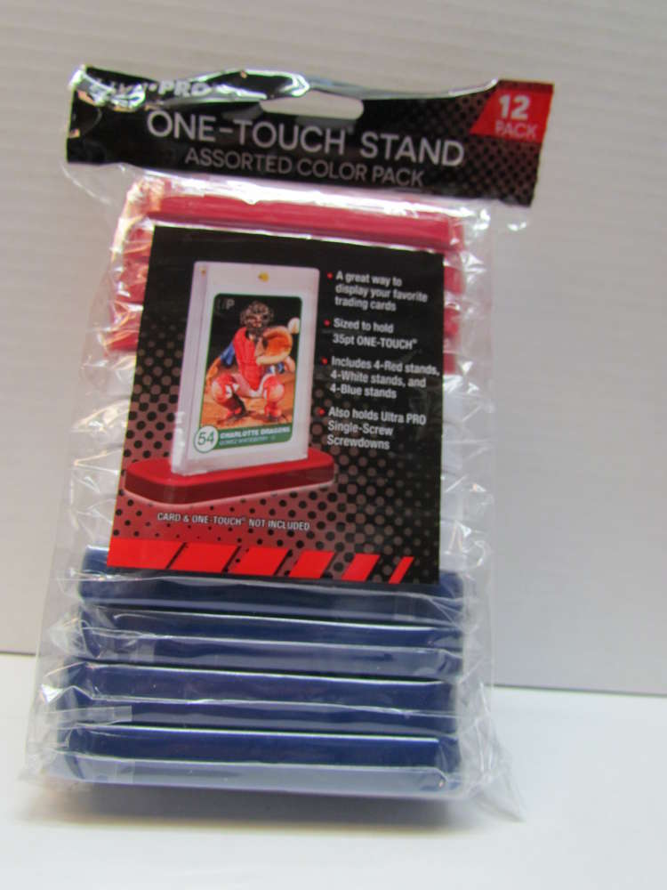 Cards Assorted Color 12 Pack Ultra Pro ONE-Touch Stand for 35 pt