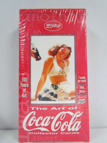 Comic Images The Art of Coca-Cola Collectors Trading Cards Box