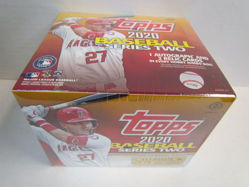 2020 Topps Series 2 Baseball Jumbo Box