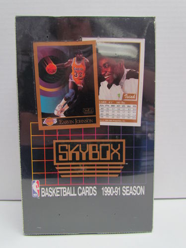 1990/91 Skybox Series 1 Basketball Hobby Box