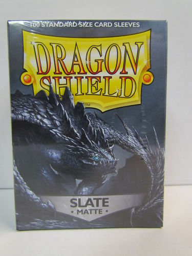 Dragon Shield Card Sleeves 100 count box SLATE Matte AT-11027