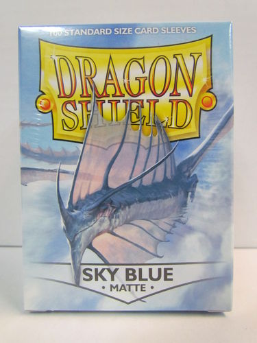 Dragon Shield Card Sleeves 100 count box SKY BLUE Matte AT-11019