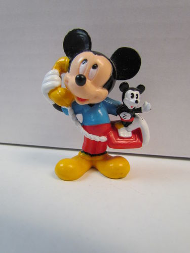 Applause Disney PVC Figure MICKEY MOUSE (Phone)
