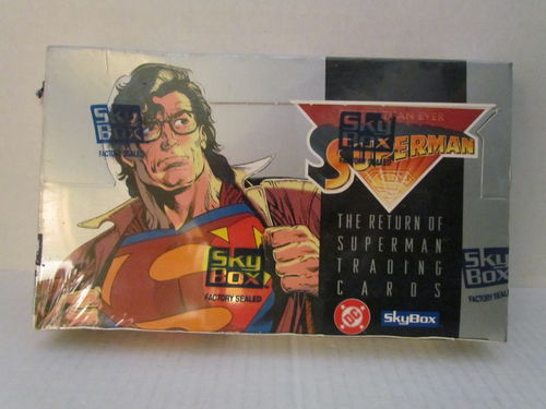 Skybox DC Superman The Return of Superman Trading Cards Box
