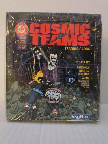 Skybox DC Cosmic Teams Trading Cards Box